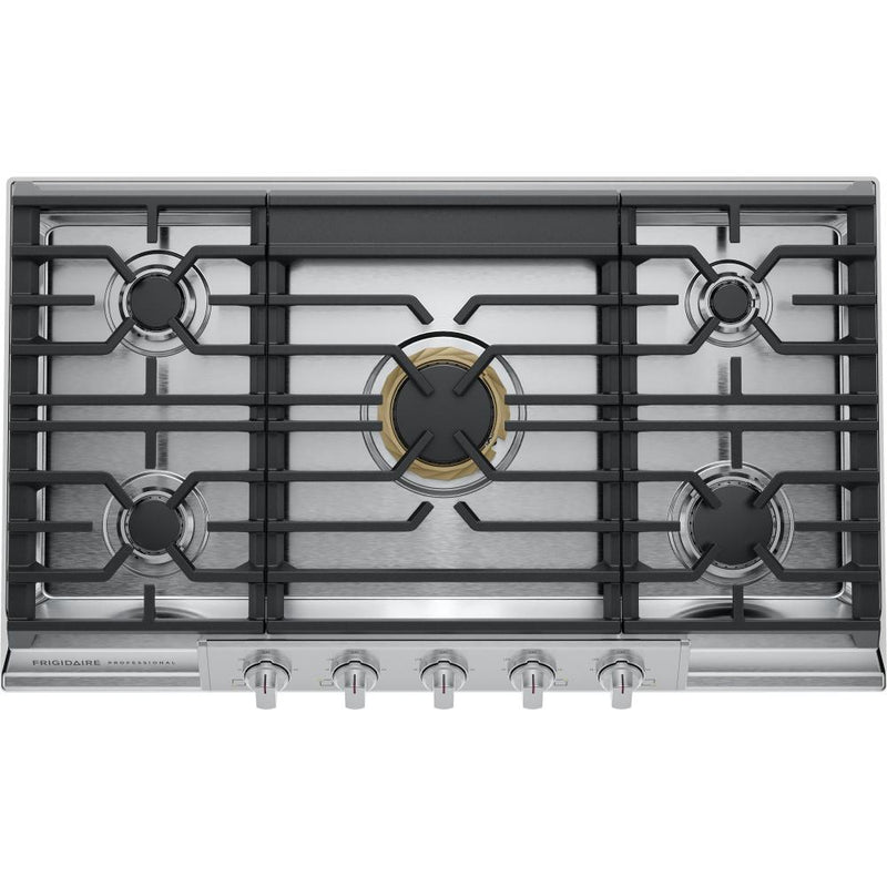  Frigidaire Professional 36-inch Built-in Gas Cooktop PCCG3680AS IMAGE 6