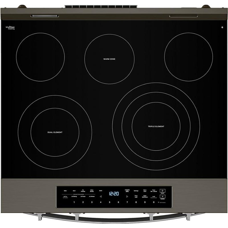  Whirlpool 30-inch Slide-In Electric Range with Air Fry YWSES7530RV IMAGE 3