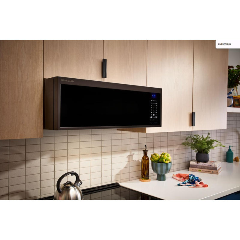  KitchenAid 30-inch, 1.1 cu. ft. Over-the-Range Microwave Oven YKMML550RBS IMAGE 8