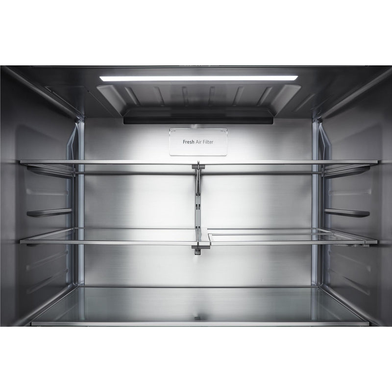  Signature Kitchen Suite 36-inch, 25.5 cu. ft. Counter-Depth French 3-Door Refrigerator with Wi-Fi SKSFD3623SD IMAGE 12