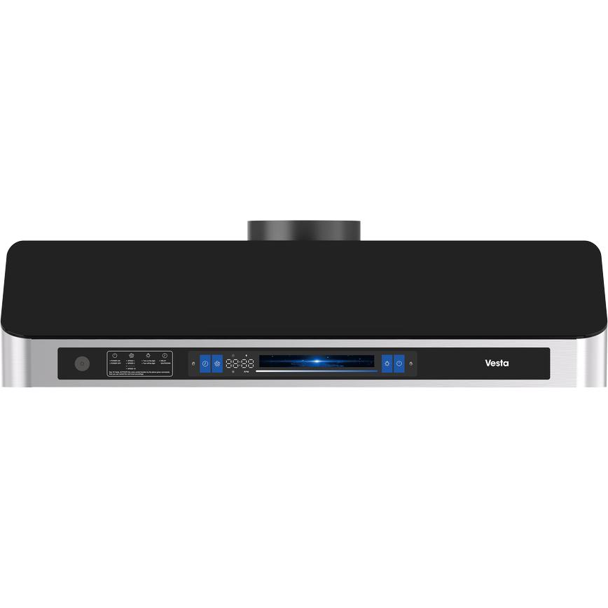  Vesta 30-inch Acadia Series Under Cabinet Range Hood with Voice Control DC Motor VRH-ACADIA-30SS IMAGE 2