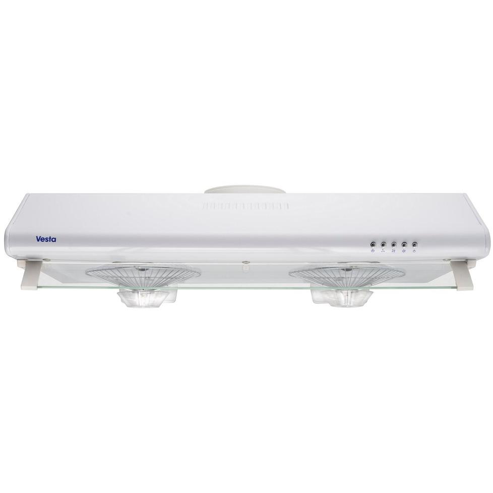  Vesta 30-inch Dallas Series Under Cabinet Range Hood VRH-DALLAS-30WH IMAGE 3