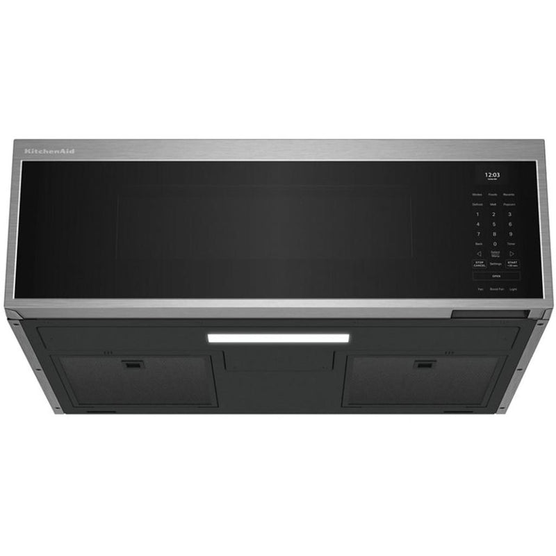  KitchenAid 30-inch, 1.1 cu. ft. Over-the-Range Microwave Oven YKMML550RPS IMAGE 4