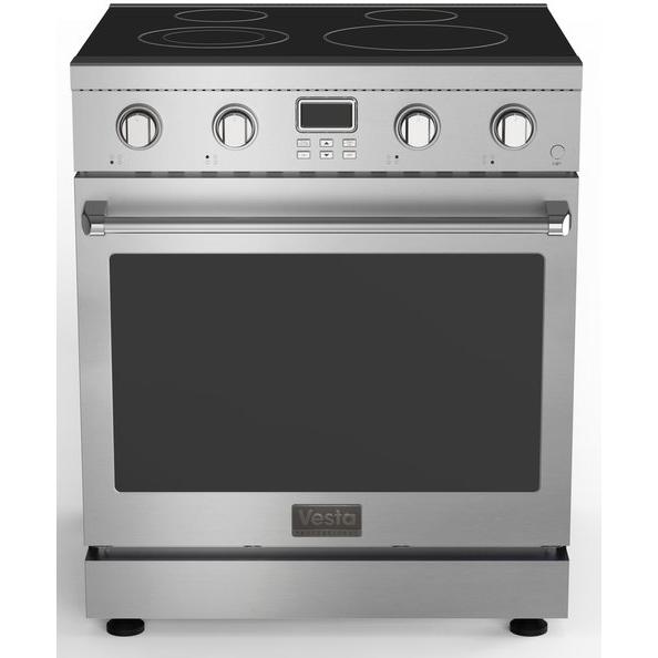  Vesta 30-inch Freestanding Electric Range VRE-BC-30SS IMAGE 1
