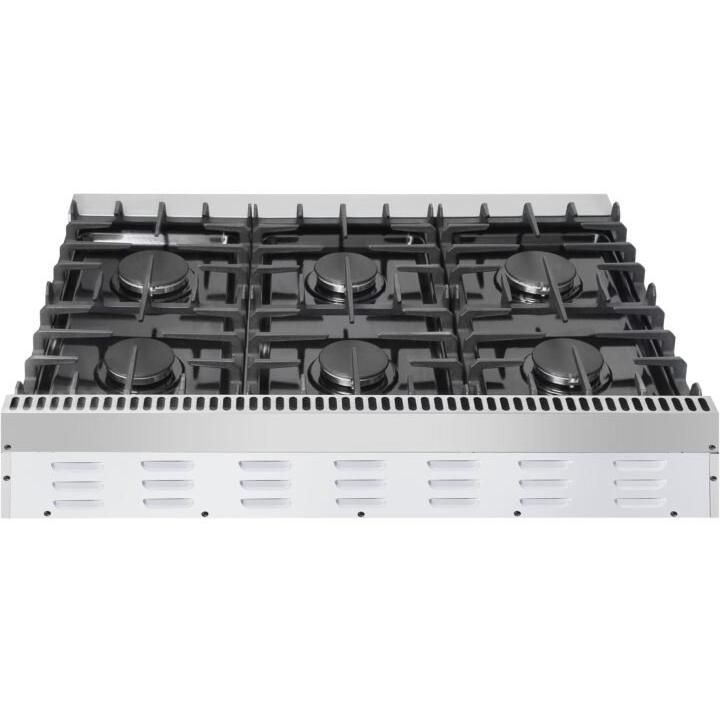  Vesta 36-inch Built-in Gas Rangetop VRG-MANITOBA-36SS IMAGE 3