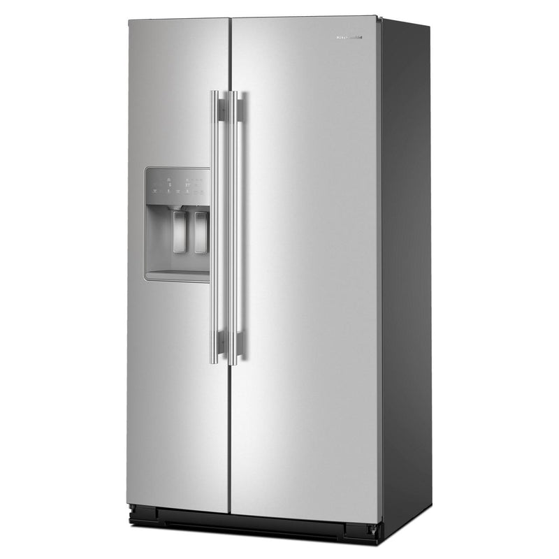  KitchenAid 36-inch, 21 cu. ft. Counter-Depth, Side-by-Side Refrigerator with Ice and Water Dispenser KRSC536RPS IMAGE 4