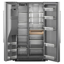  KitchenAid 36-inch, 28 cu. ft. Side-by-Side Refrigerator with Ice and Water Dispenser KRSF536RPS IMAGE 2