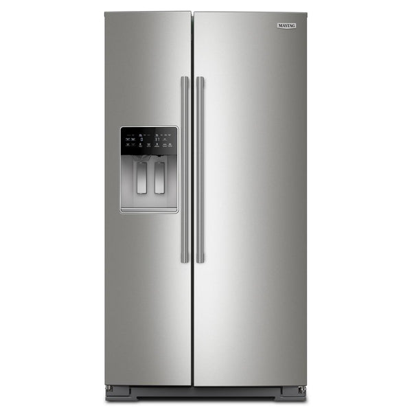  Maytag 36-inch, 28 cu. ft. Side-bye-Side Refrigerator with Ice and Water Dispenser MRSF6636RZ IMAGE 1