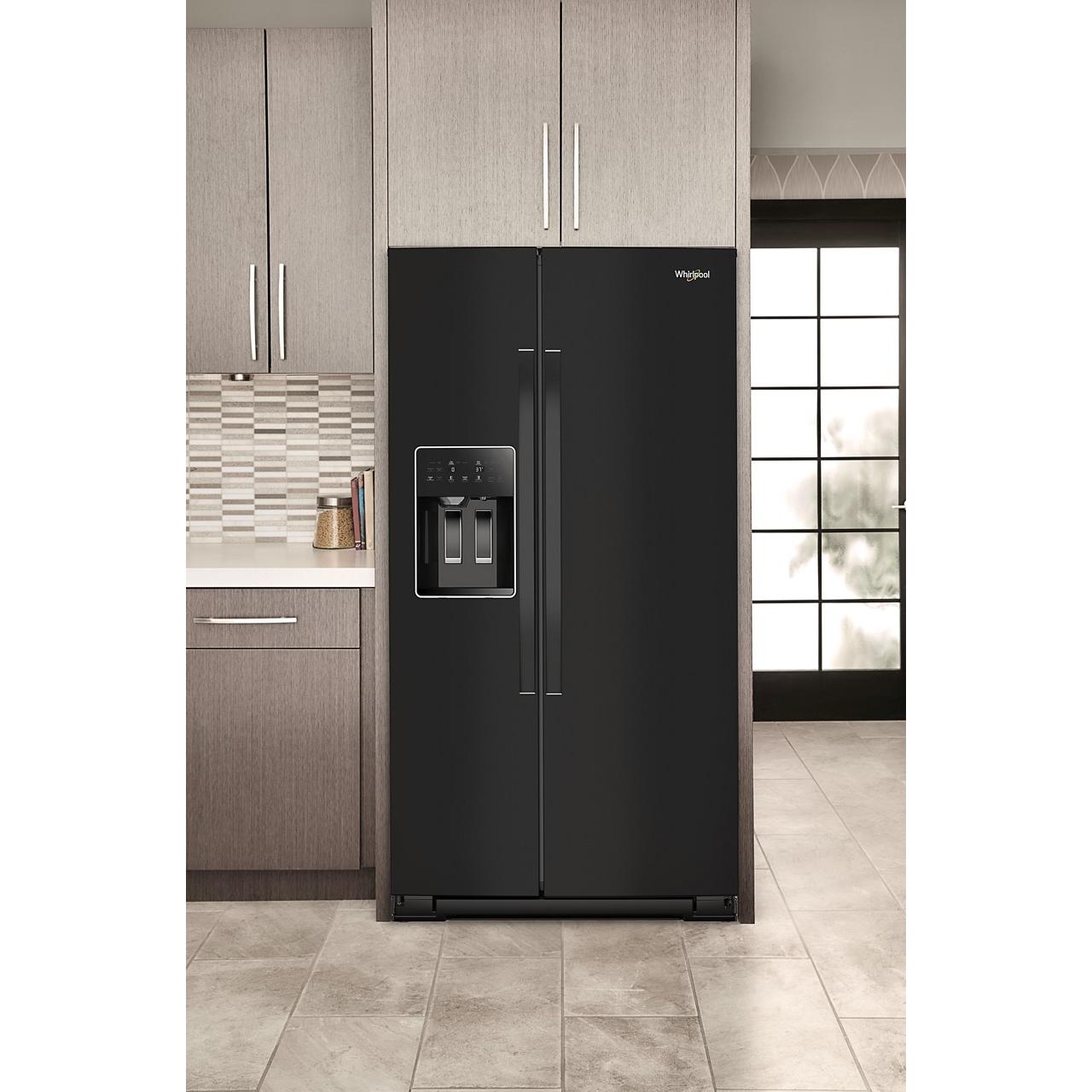  Whirlpool 36-inch, 21 cu. ft. Side-by-Side Refrigerator with Water and Ice Dispenser WRSC5536RV IMAGE 7