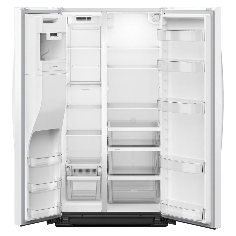  Whirlpool 36-inch, 21 cu. ft. Side-by-Side Refrigerator with Water and Ice Dispenser WRSC5536RW IMAGE 2