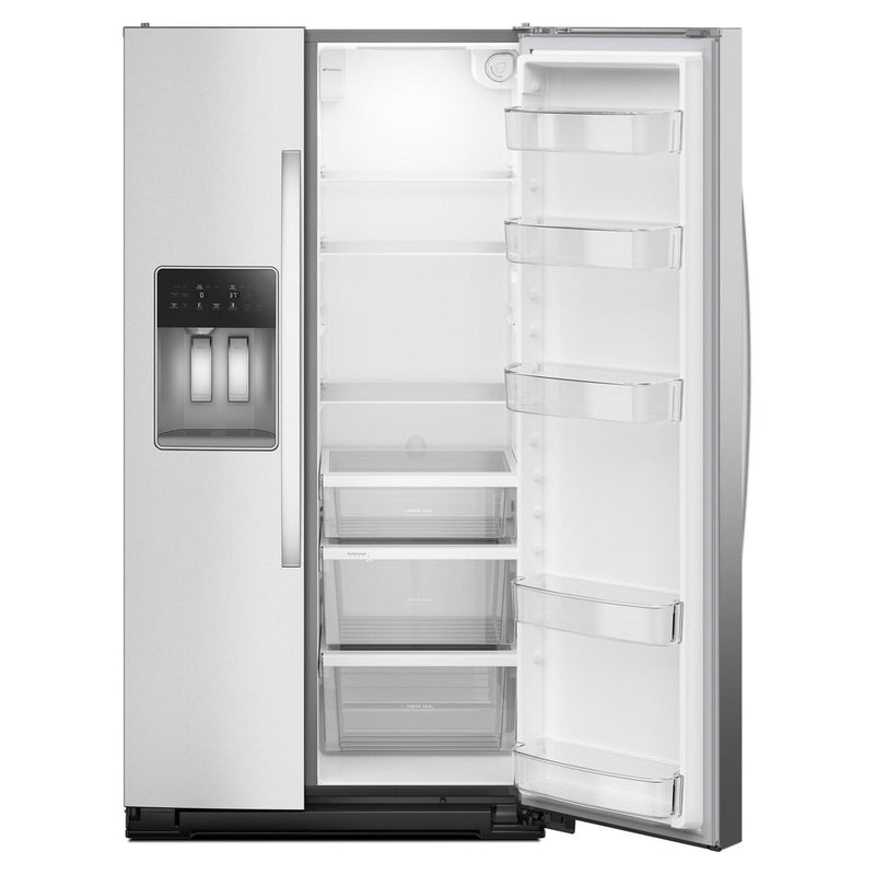  Whirlpool 36-inch, 21 cu. ft. Side-by-Side Refrigerator with Water and Ice Dispenser WRSC5536RZ IMAGE 3