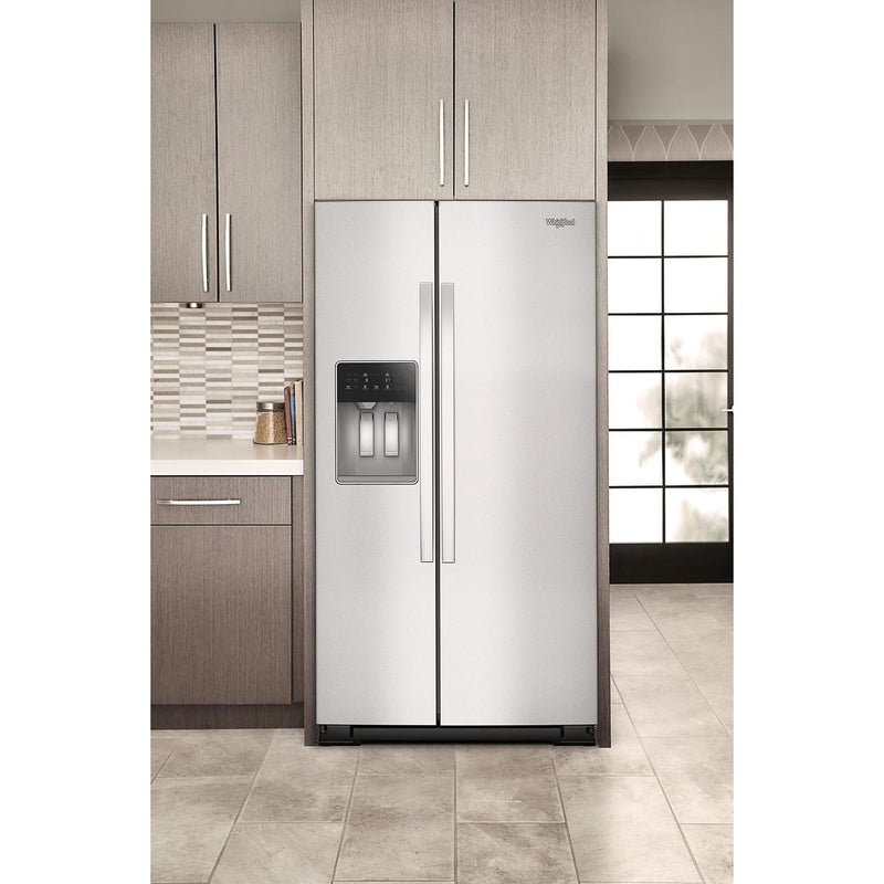  Whirlpool 36-inch, 21 cu. ft. Side-by-Side Refrigerator with Water and Ice Dispenser WRSC5536RZ IMAGE 9