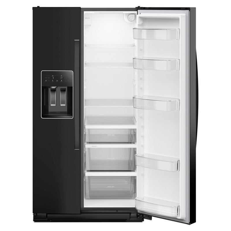  Whirlpool 36-inch, 28 cu. ft. Side-by-Side Refrigerator with Water and Ice Dispenser WRSF5536RB IMAGE 3