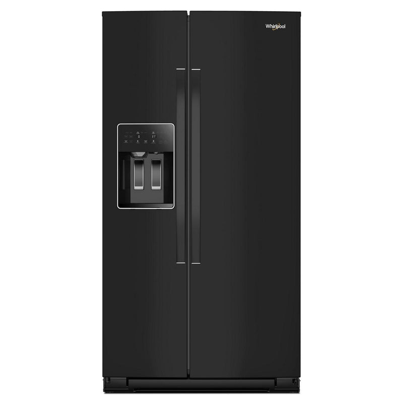  Whirlpool 36-inch, 28 cu. ft. Side-by-Side Refrigerator with Water and Ice Dispenser WRSF5536RV IMAGE 1