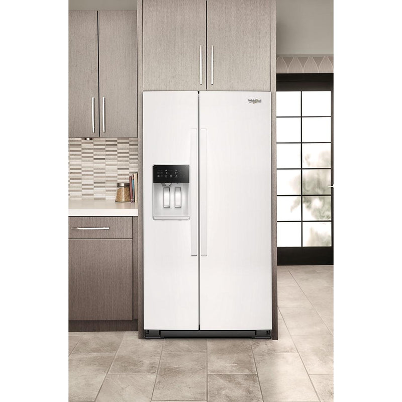  Whirlpool 36-inch, 28 cu. ft. Side-by-Side Refrigerator with Water and Ice Dispenser WRSF5536RW IMAGE 9