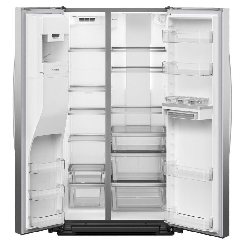  Whirlpool 36-inch Side-by-Side Refrigerator with Water and Ice Dispenser WRSC6536RZ IMAGE 2