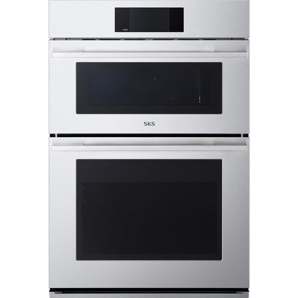  Signature Kitchen Suite 30-inch Built-in Combination Wall Oven with Steam-Combi SKSCV3012MT IMAGE 1