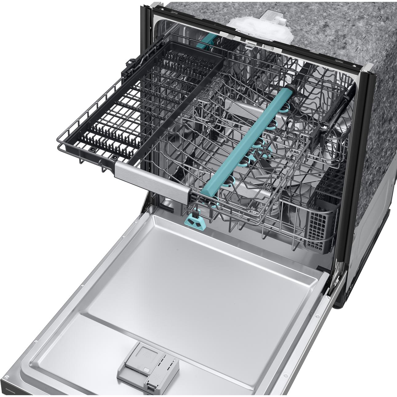  Samsung Bespoke 24-inch Built-In Dishwasher with Third Rack and AI Wash DW90F89T0USRAA IMAGE 7