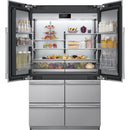  Signature Kitchen Suite 48-inch, 26 cu. ft.  Built-in French 4-Door Refrigerator, Pre-Assembled SKSFD4826SP IMAGE 2