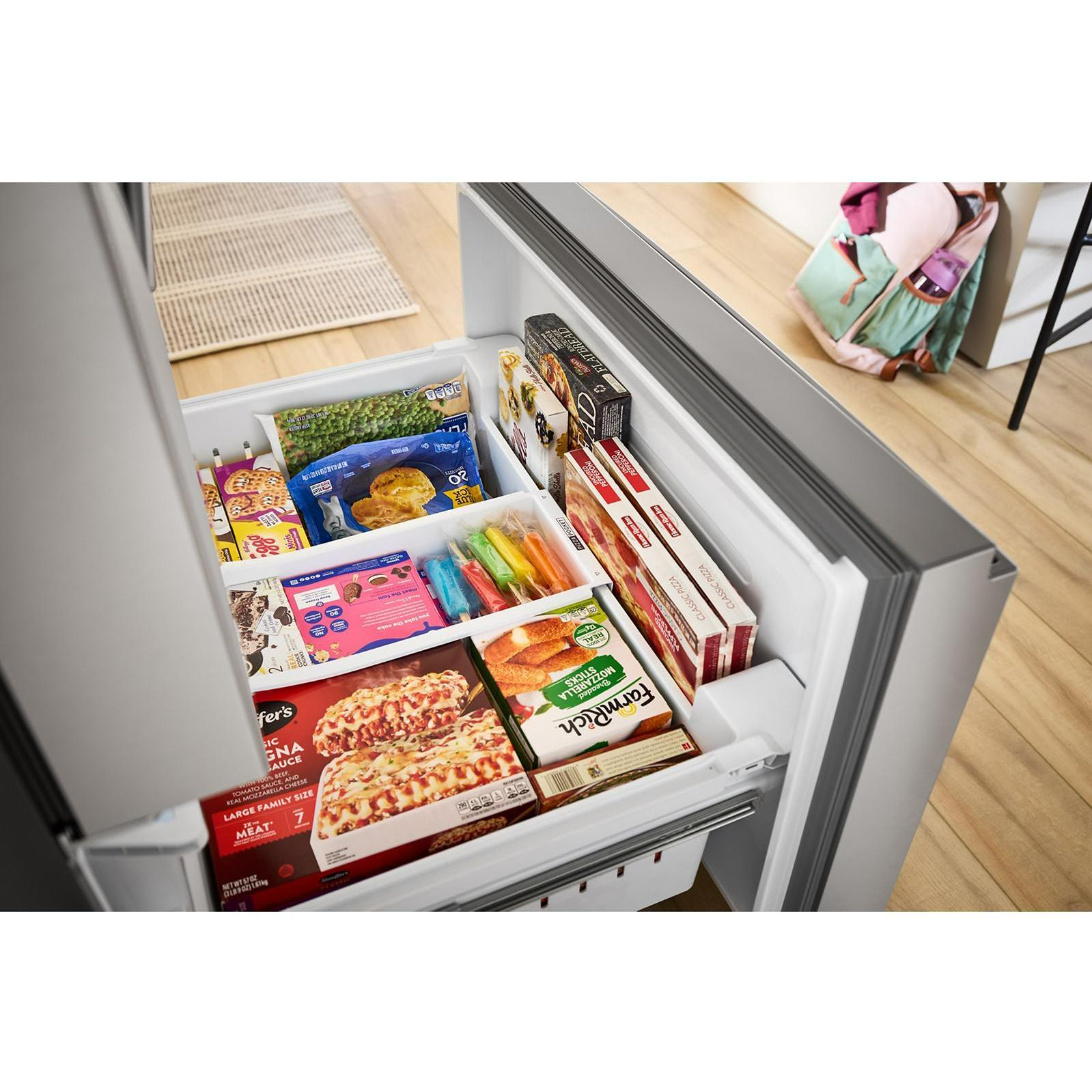  Whirlpool 36-inch, 31 cu.ft. French Door Refrigerator with Interior Water Dispenser WRFF3336SZ IMAGE 13