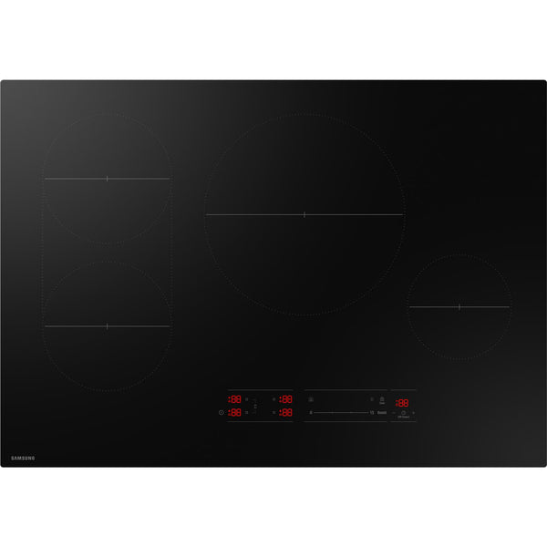  Samsung 30-Inch 4-Element Smart Induction Cooktop with Digital Touch Controls CC70F30S2DAA IMAGE 1