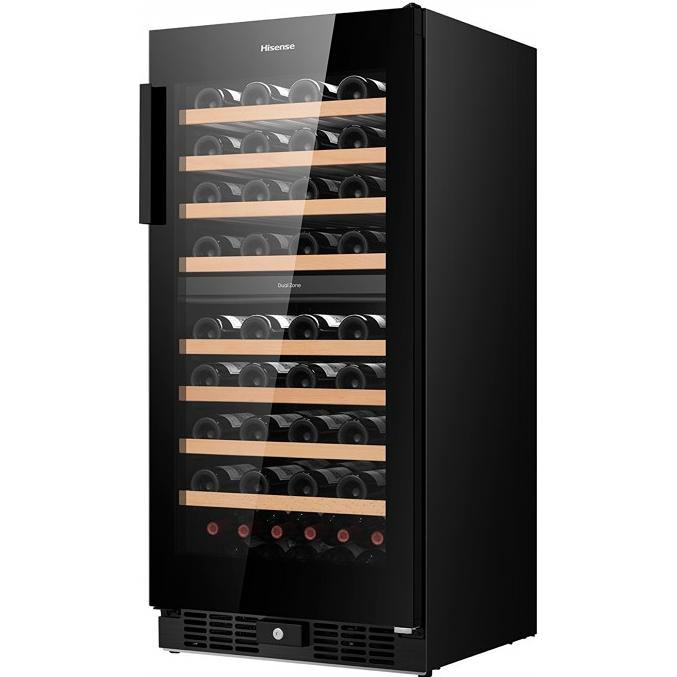  Hisense 76-Bottle Freestanding Wine Cooler with Dual Zone HWD076N3ASD IMAGE 11