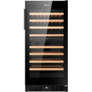  Hisense 76-Bottle Freestanding Wine Cooler with Dual Zone HWD076N3ASD IMAGE 2
