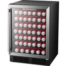  Hisense 5.4 cu. ft. 164-can/54-bottle Freestanding Hybrid Beverage Center/Wine Cooler with Reversible Door HWS054B1ASD IMAGE 5
