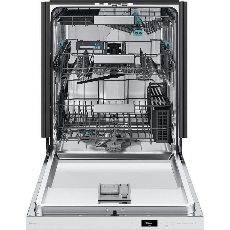  Samsung Bespoke 24-inch Built-In Dishwasher with Third Rack and AI Wash DW90F89T0U12AA IMAGE 2