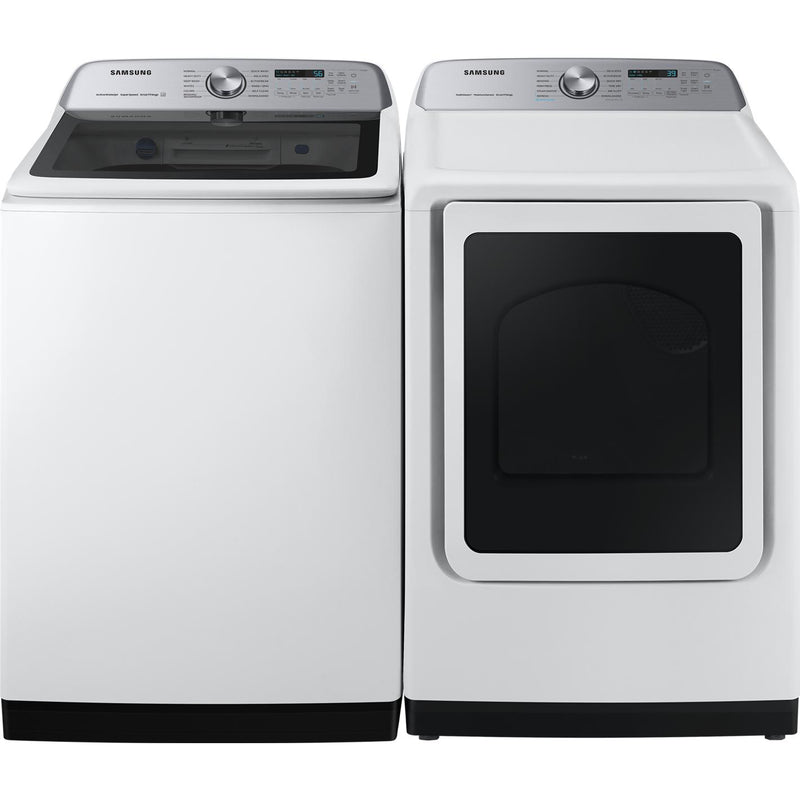  Samsung 7.4 Cu.Ft. 5500 Series Electric Dryer with Steam DVE52DG5505W/AC IMAGE 10