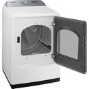  Samsung 7.4 Cu.Ft. 5500 Series Electric Dryer with Steam DVE52DG5505W/AC IMAGE 4