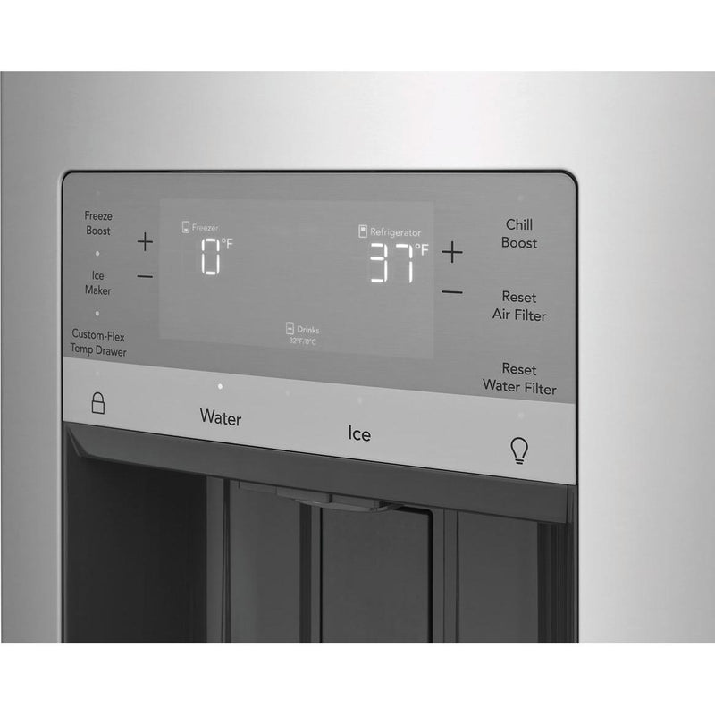  Frigidaire 36-inch, 26.3 cu. ft. French 4-Door Refrigerator with External Water and Ice System FRMS2733AV IMAGE 4