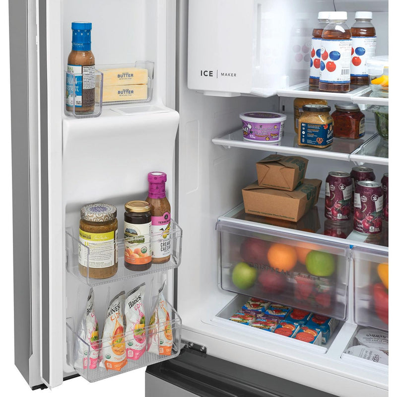  Frigidaire 36-inch, 26.3 cu. ft. French 4-Door Refrigerator with External Water and Ice System FRMS2733AV IMAGE 6