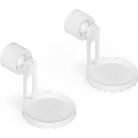  Sonos Speaker Wall Mounts Era 100 Pro Surface Mount (Pair) White IMAGE 1