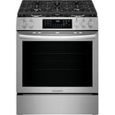  Frigidaire Gallery 30-inch Freestanding Gas Range with Convection Technology GCFG3059BF IMAGE 1