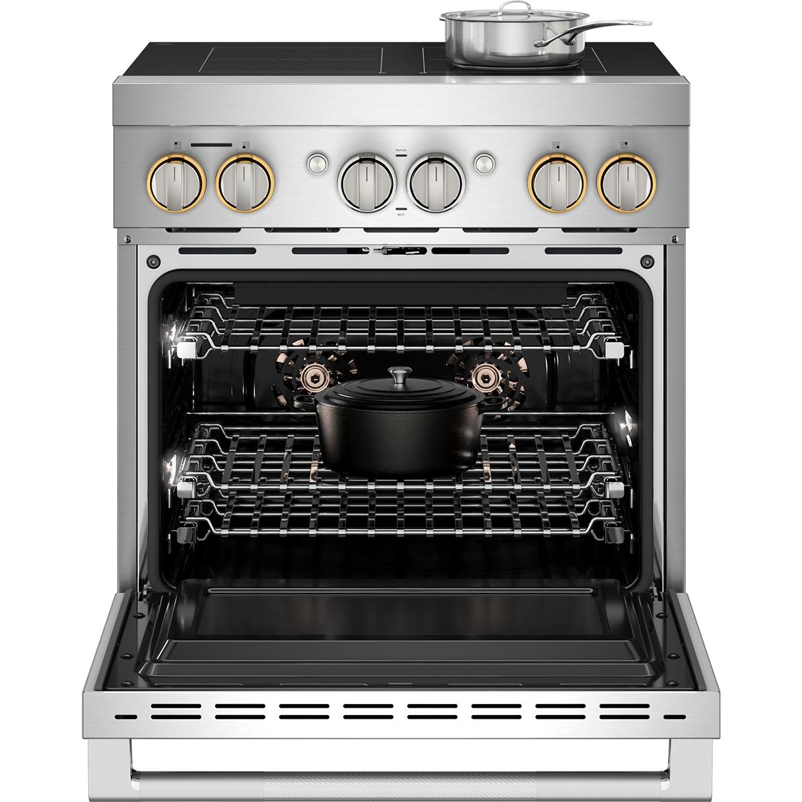  JennAir 30-inch, 4.1 cu. ft. Freestanding Induction Range with Wi-Fi JPIFC730RL IMAGE 5