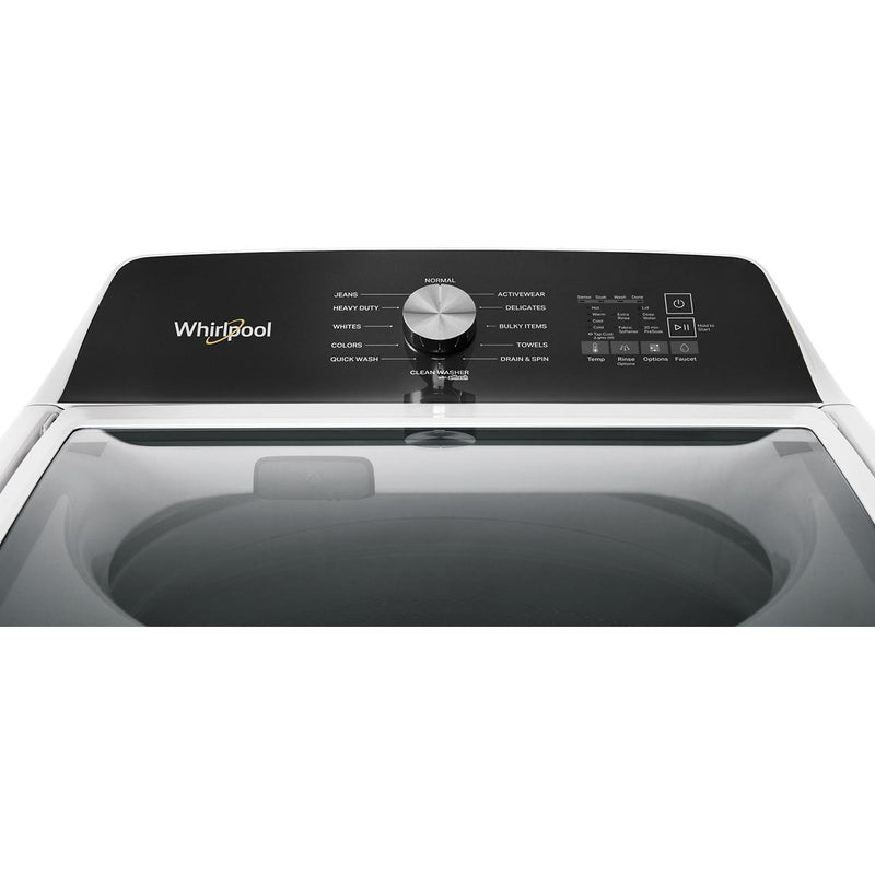  Whirlpool 5.3 cu. ft. Top Loading Washer with Built-in Faucet WTW5020SW IMAGE 4