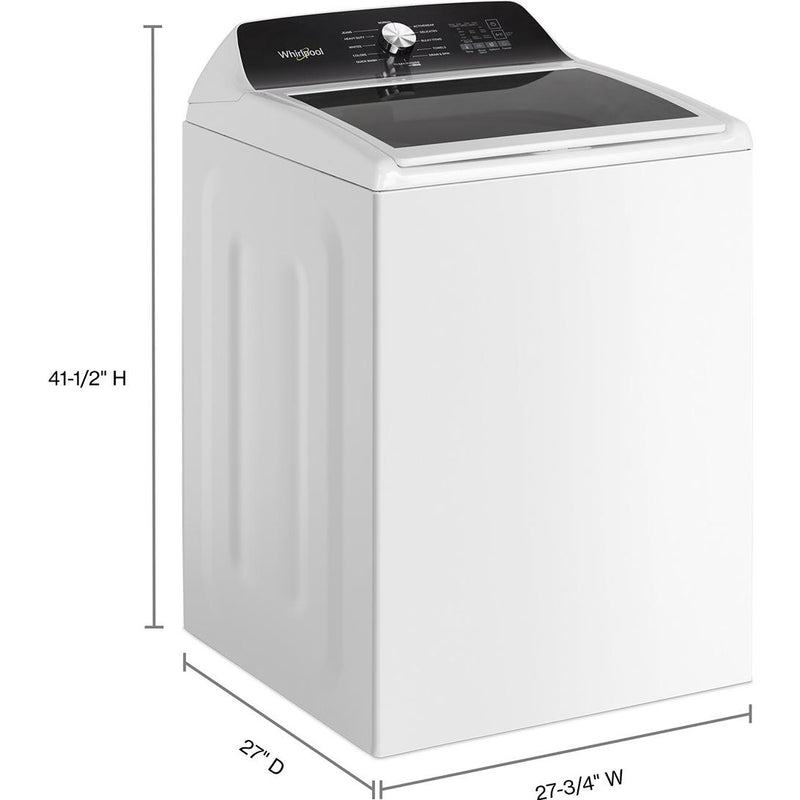  Whirlpool 5.3 cu. ft. Top Loading Washer with Built-in Faucet WTW5020SW IMAGE 9