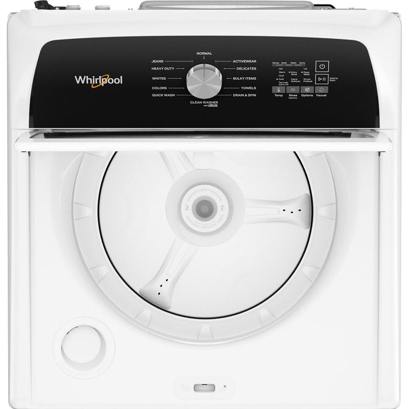  Whirlpool 5.2 cu. ft. Top Loading Washer with Built-in Faucet WTW5025SW IMAGE 4