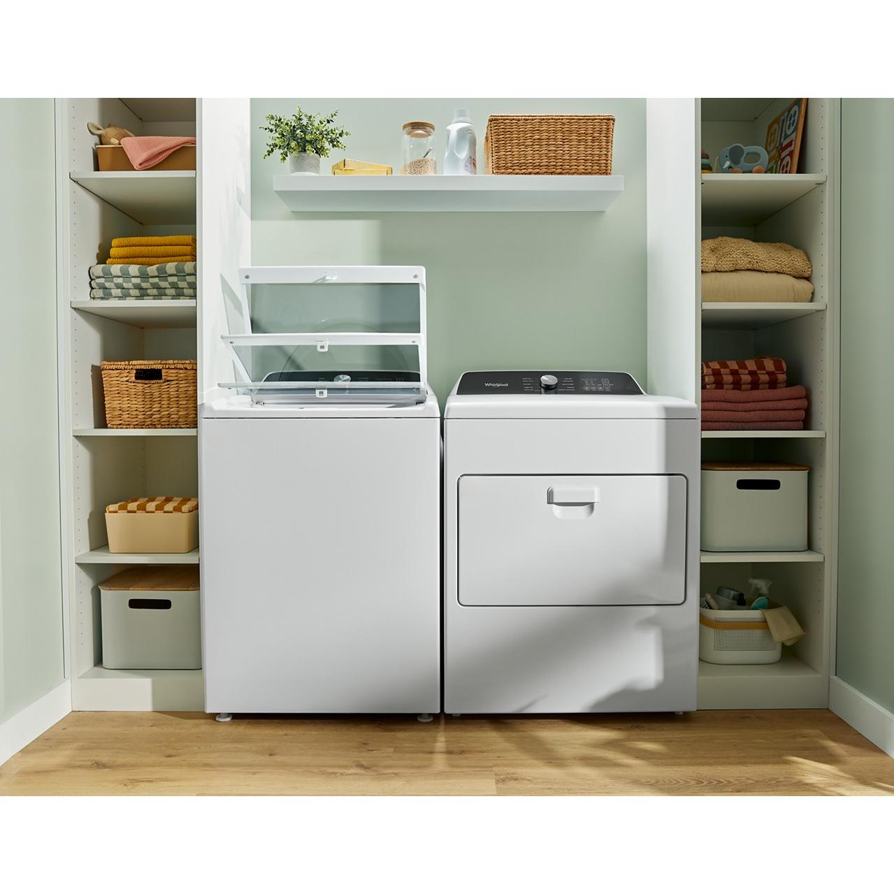  Whirlpool 5.2 cu. ft. Top Loading Washer with Built-in Faucet WTW5025SW IMAGE 8