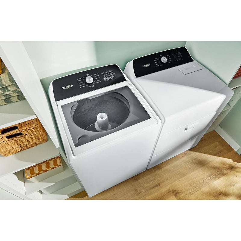  Whirlpool 5.2 cu. ft. Top Loading Washer with Built-in Faucet WTW5025SW IMAGE 9