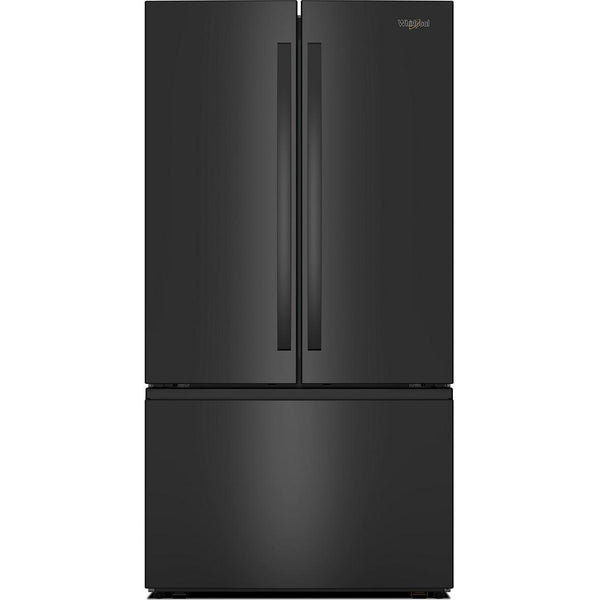  Whirlpool 36-inch, 31 cu. ft. Freestanding French 3-Door Refrigerator with Interior Ice Maker WRFF3136SB IMAGE 1