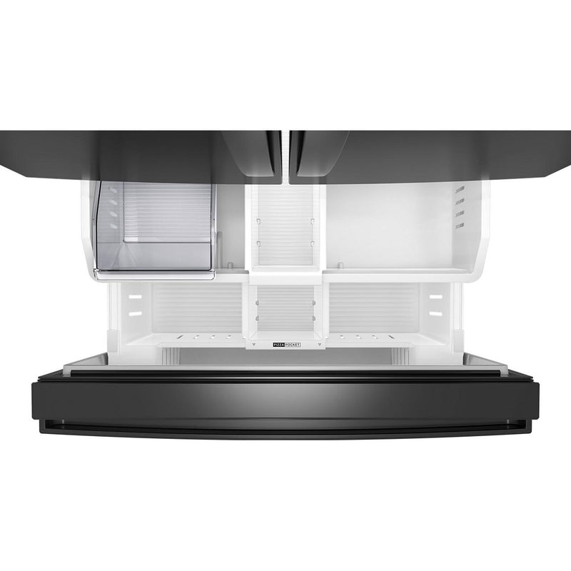  Whirlpool 36-inch, 31 cu. ft. Freestanding French 3-Door Refrigerator with Interior Ice Maker WRFF3136SB IMAGE 5