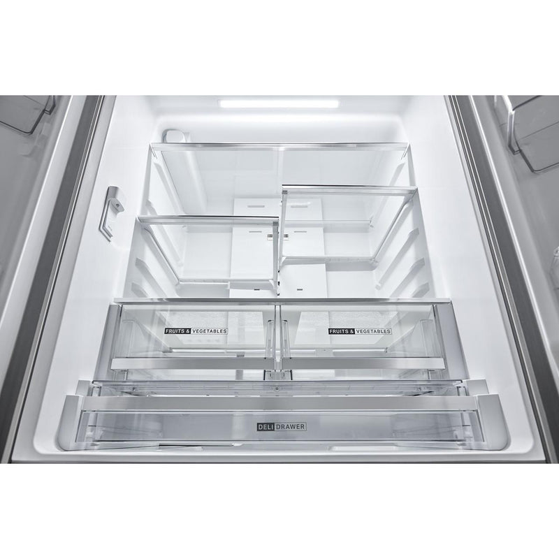  Whirlpool 36-inch, 31 cu. ft. Freestanding French 3-Door Refrigerator with Interior Ice Maker WRFF3136SZ IMAGE 11