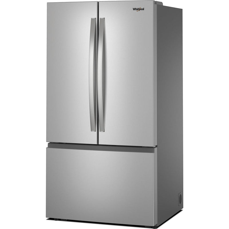  Whirlpool 36-inch, 31 cu. ft. Freestanding French 3-Door Refrigerator with Interior Ice Maker WRFF3136SZ IMAGE 3