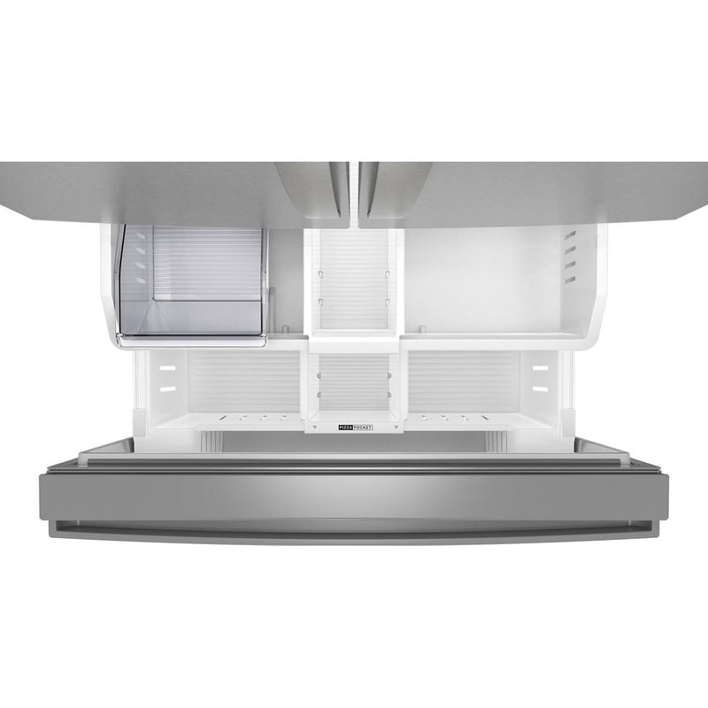  Whirlpool 36-inch, 31 cu. ft. Freestanding French 3-Door Refrigerator with Interior Ice Maker WRFF3136SZ IMAGE 9