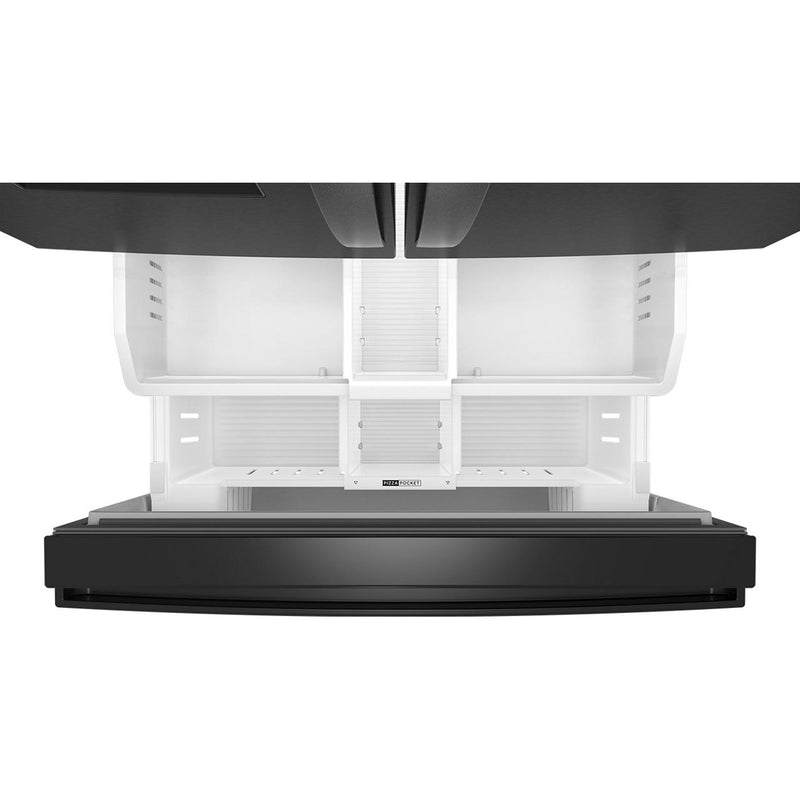  Whirlpool 36-inch, 30 cu. ft. Freestanding French 3-Door Refrigerator with External Water and Ice Dispensing System WRFF3536SV IMAGE 6