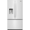 Whirlpool 36-inch, 30 cu. ft. Freestanding French 3-Door Refrigerator with External Water and Ice Dispensing System WRFF3536SW IMAGE 1