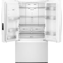  Whirlpool 36-inch, 30 cu. ft. Freestanding French 3-Door Refrigerator with External Water and Ice Dispensing System WRFF3536SW IMAGE 2