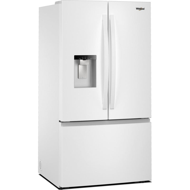 Whirlpool 36-inch, 30 cu. ft. Freestanding French 3-Door Refrigerator with External Water and Ice Dispensing System WRFF3536SW IMAGE 4